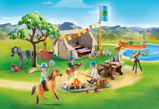 Playmobil Spirit Riding Free 70329 Paardenkamp