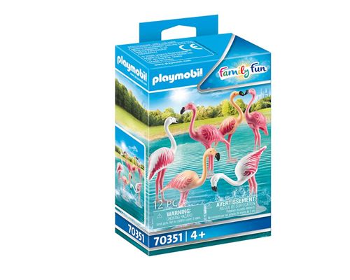 Playmobil Family Fun 70351 Groep flamingo's roze