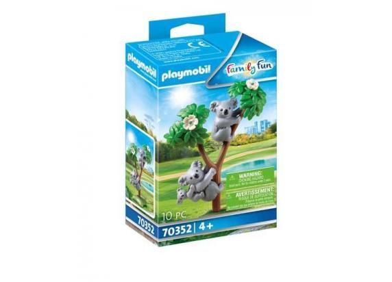 70352 2 Koala's met baby