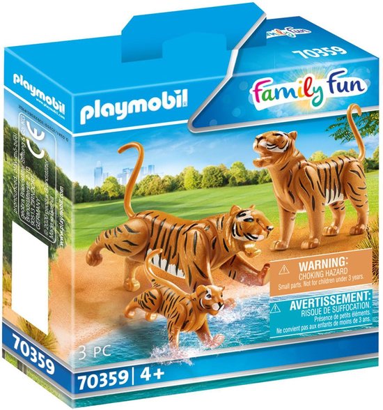 Playmobil Family Fun 70359 2 tijgers met baby