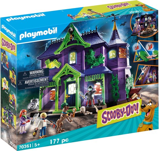 Playmobil Scooby Doo 70361 Avontuur in Mystery Mansion