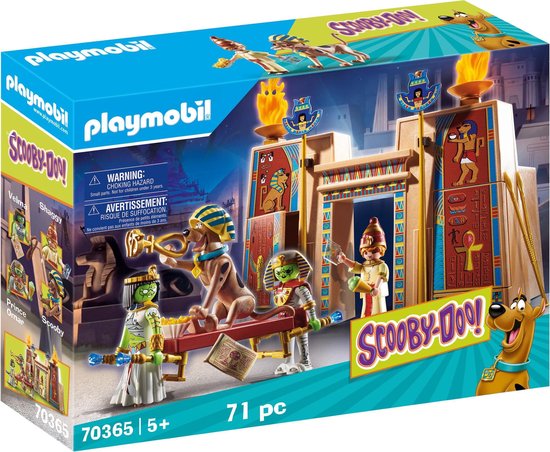 PLAYMOBIL SCOOBY-DOO! - In Egypte constructiespeelgoed 70365