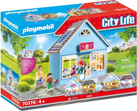 PLAYMOBIL City Life: Mijn Kleine Stad - Mijn kapsalon 70376