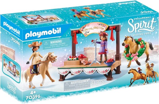 PLAYMOBIL Spirit - Kerstmis Concert constructiespeelgoed 70396