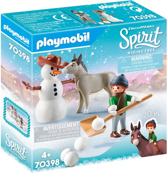 Playmobil Spirit Riding Free 70398  Spirit Sneeuwpret