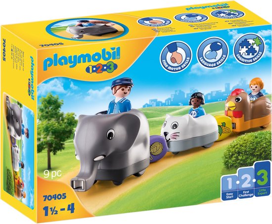Playmobil 1.2.3 70405 Dierentrein