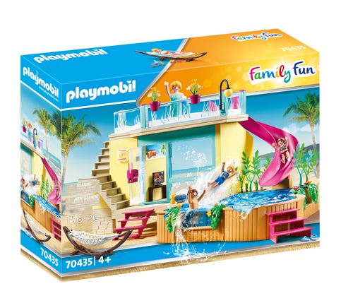 Playmobil Family Fun 70435 Bungalow met zwembad