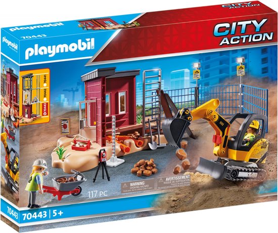Playmobil City Action 70443 Mini Graafmachine