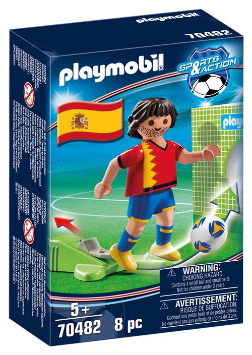 Playmobil Sports & Action 70482 Voetbalspeler Spanje