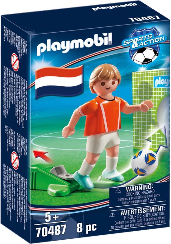 Playmobil Sports & Action 70487 Voetbalspeler Nederland