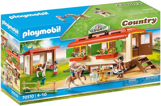 PLAYMOBIL Country 70510 Ponykamp aanhanger