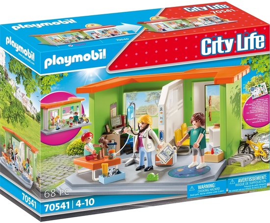 PLAYMOBIL City Life Mijn kinderarts - 70541