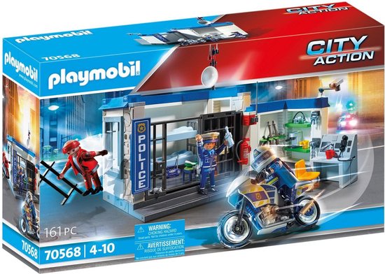 Playmobil City Action 70568 Politie: ontsnapping uit de gevangenis
