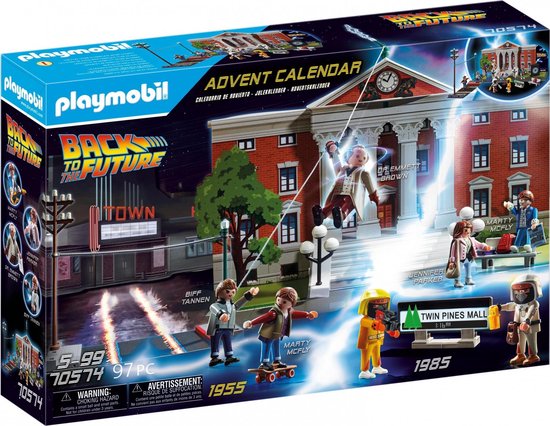 BACK TO THE FUTURE-CALENDRIER DE LAVENT PLAYMOBIL