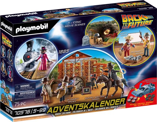 70576 BACK TO FUTURE ADVENTSKALENDER/CALENDRIER AVENT 2021