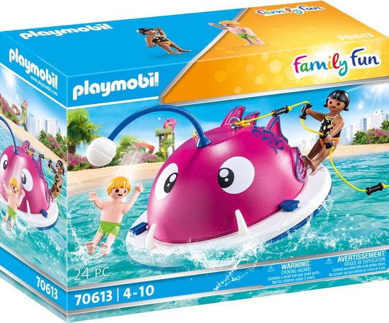 PLAYMOBIL Family Fun - Beklimmen zwemeiland constructiespeelgoed 70613