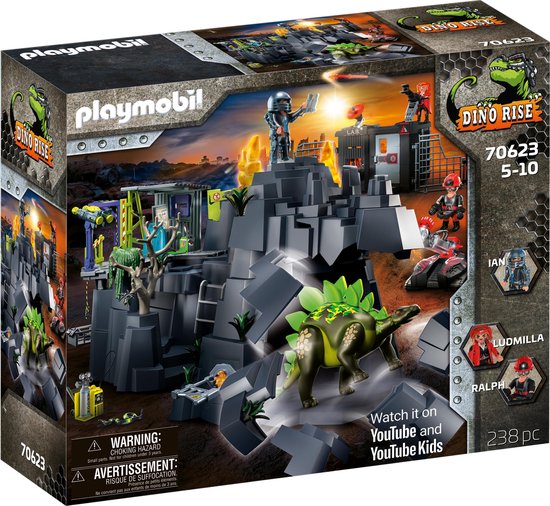 PLAYMOBIL Dino Rise - Dino Rock constructiespeelgoed 70623