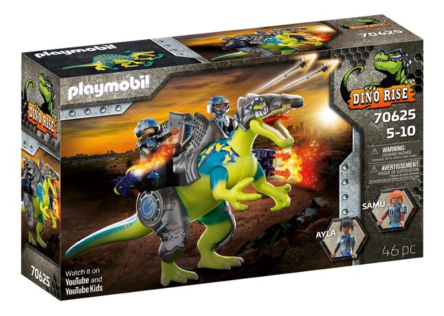 Playmobil Dino Rise 70625 Spinosaurus: Dubbele Verdedigingskracht