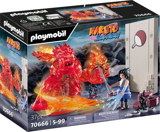 PLAYMOBIL Naruto - Sasuke vs. Itachi constructiespeelgoed 70666