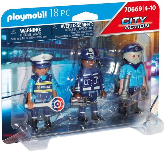 Playmobil City Action 70669 Figurenset politie