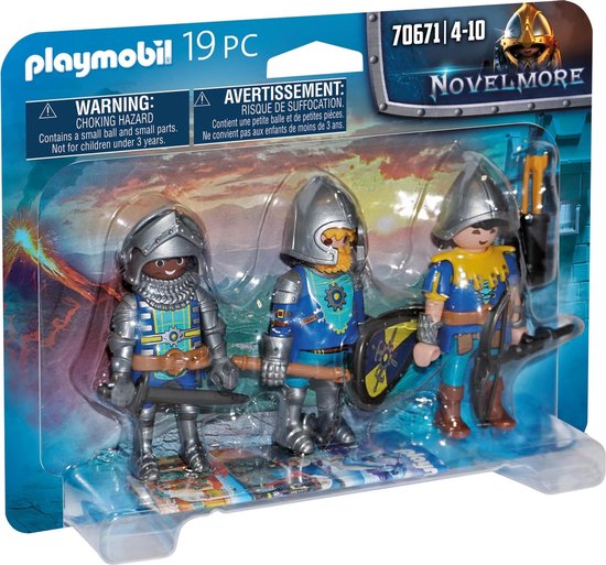 70671 Set van 3 Novelmore ridders