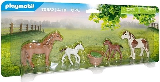 PLAYMOBIL Country 70682 Pony's met veulens