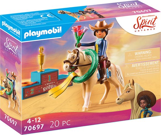PLAYMOBIL Spirit - Rodeo Pru constructiespeelgoed 70697