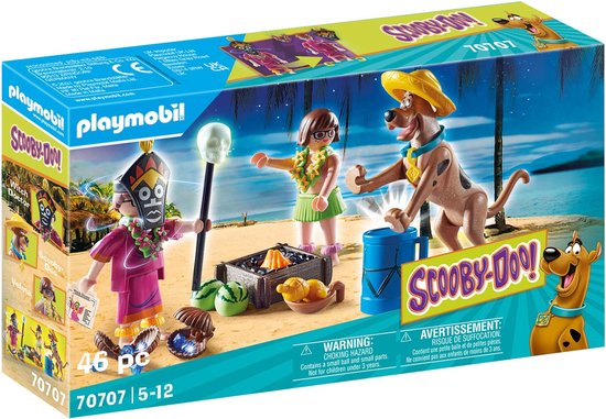 PLAYMOBIL SCOOBY-DOO! - Avontuur met Witch Doctor constructiespeelgoed 70707