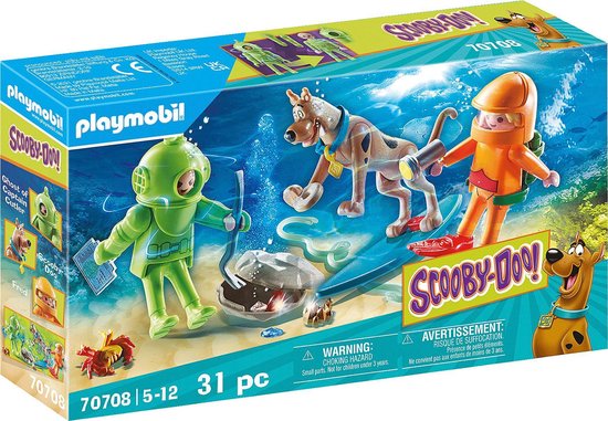 PLAYMOBIL SCOOBY-DOO! - Avontuur met Ghost of Captain Cutler constructiespeelgoed 70708