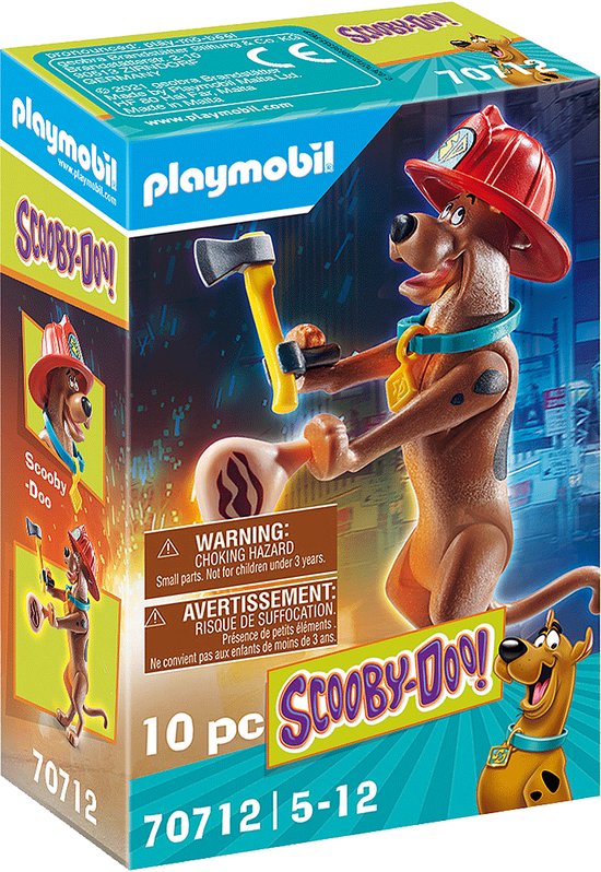 Playmobil Scooby-Doo ! 70712 SCOOBY-DOO! Verzamelfiguur Brandweerman