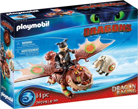 70729 Dragon Racing - Vissenpoot en Speknekje