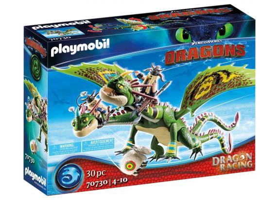 70730 Dragon Racing - Schorrie & Morrie met Burp & Braak