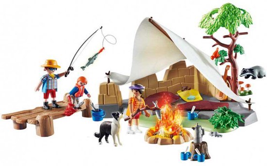 PLAYMOBIL Family Fun Familie op kampeertocht - 70743