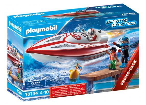 70744 Speedboot met onderwatermotor
