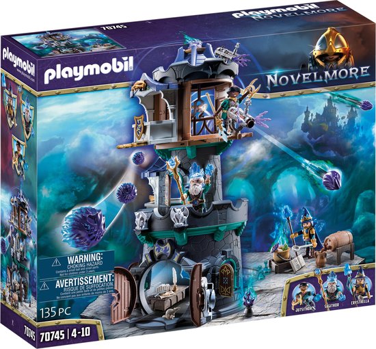 PLAYMOBIL Novelmore - Violet Vale: Tovenaarstoren constructiespeelgoed 70745