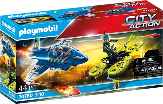 70780 Politiejet - Drone achtervolging