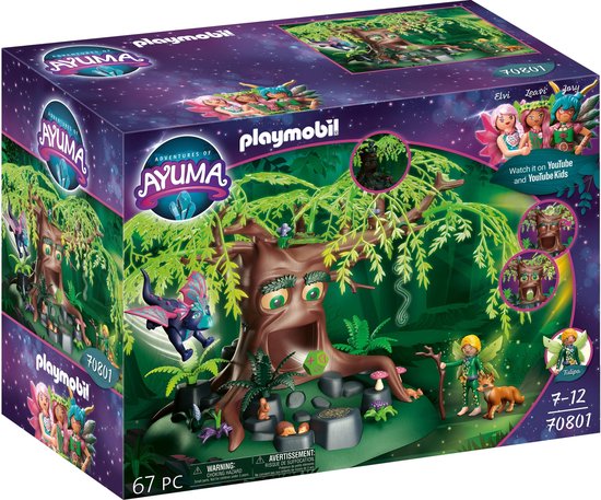 PLAYMOBIL Ayuma - Boom der Wijsheid constructiespeelgoed 70801