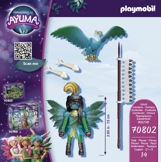 70802 KNIGHT FAIRY + TOTEMDIER/ANIMAL PRÉFÉRÉ