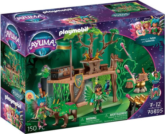 PLAYMOBIL Ayuma - Trainingskamp constructiespeelgoed 70805
