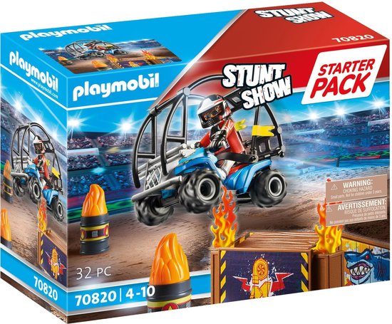 70820 STARTERPACK STUNTSHOW QUAD MET VUURHELLING / STAR