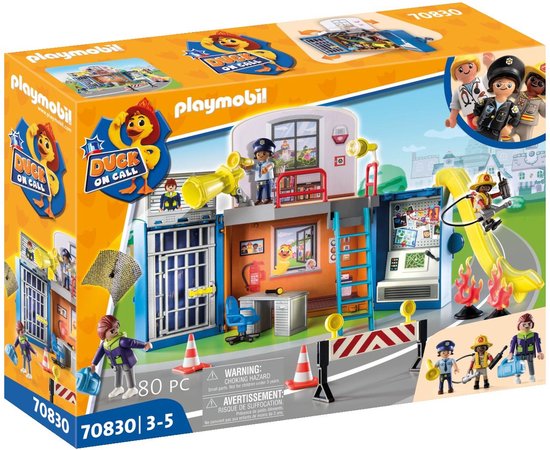 Playmobil 70830 Duck on call Mobiel operatiecentrum