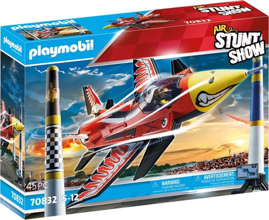 PLAYMOBIL Stuntshow - Air Stuntshow jet'Eagle'constructiespeelgoed 70832