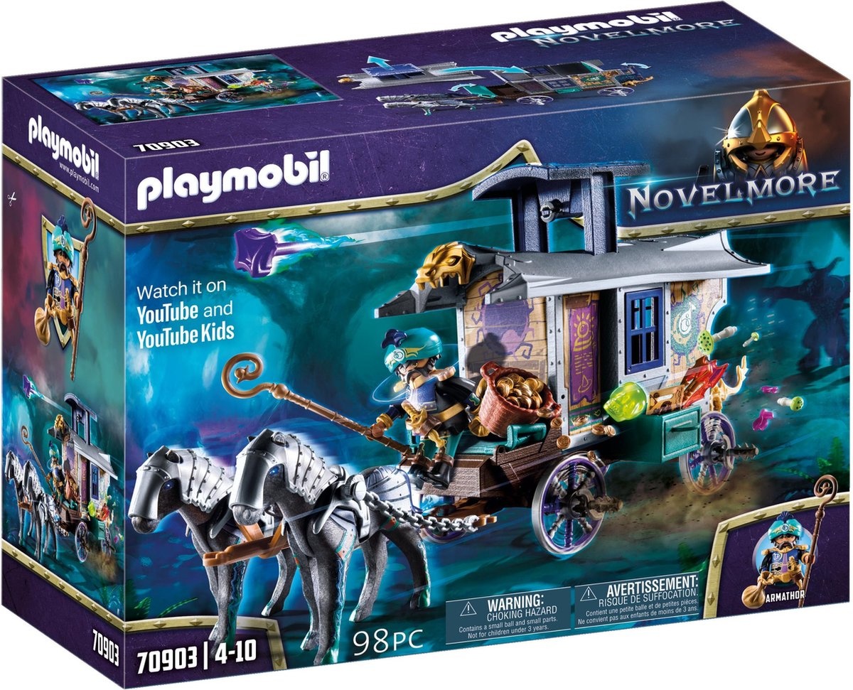 Playmobil Novelmore 70903 Violet Vale - handelskoets