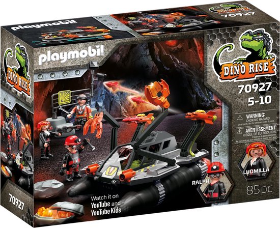 PLAYMOBIL Dino Rise - Comet Corp. Sloopboor constructiespeelgoed 70927