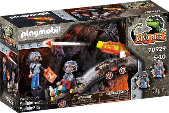 70929 Dino Mine raket kart