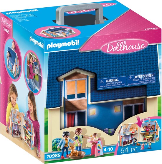 PLAYMOBIL Dollhouse Mijn Meeneempoppenhuis 70985