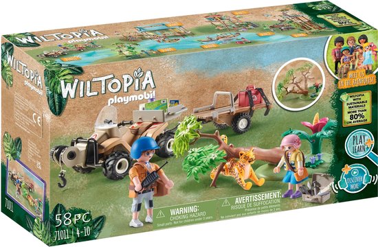 Playmobil Wiltopia 71011 Dierenreddingsquad