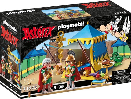 71015 Asterix - Leiderstent met generaals