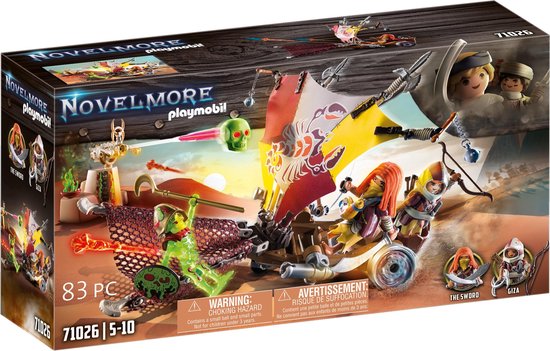 PLAYMOBIL Novelmore Sal'ahari Sands - Duinsurfers - 71026