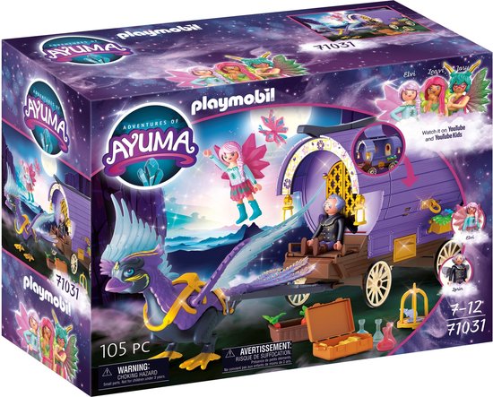 PLAYMOBIL Ayuma 71031 Feeënkoets met feniks